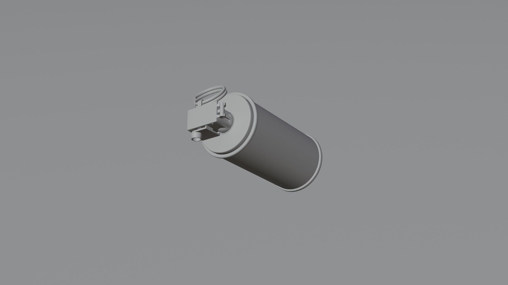 3D Smoke Grenade Military Model  Low-poly 3D model_9