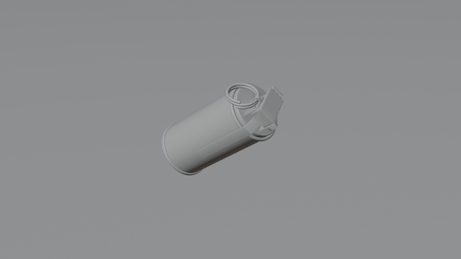 3D Smoke Grenade Military Model  Low-poly 3D model_8