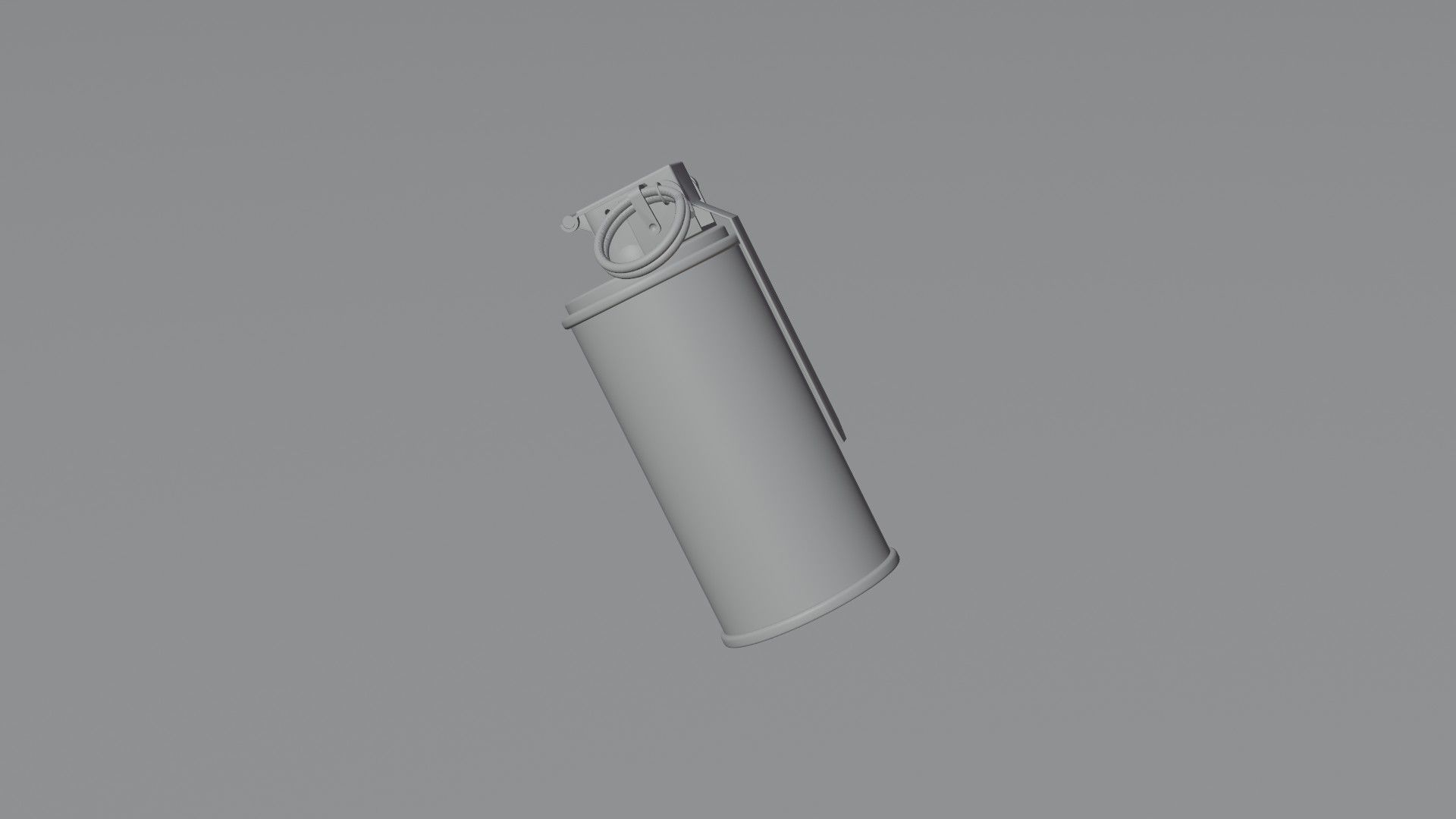 3D Smoke Grenade Military Model  Low-poly 3D model_10