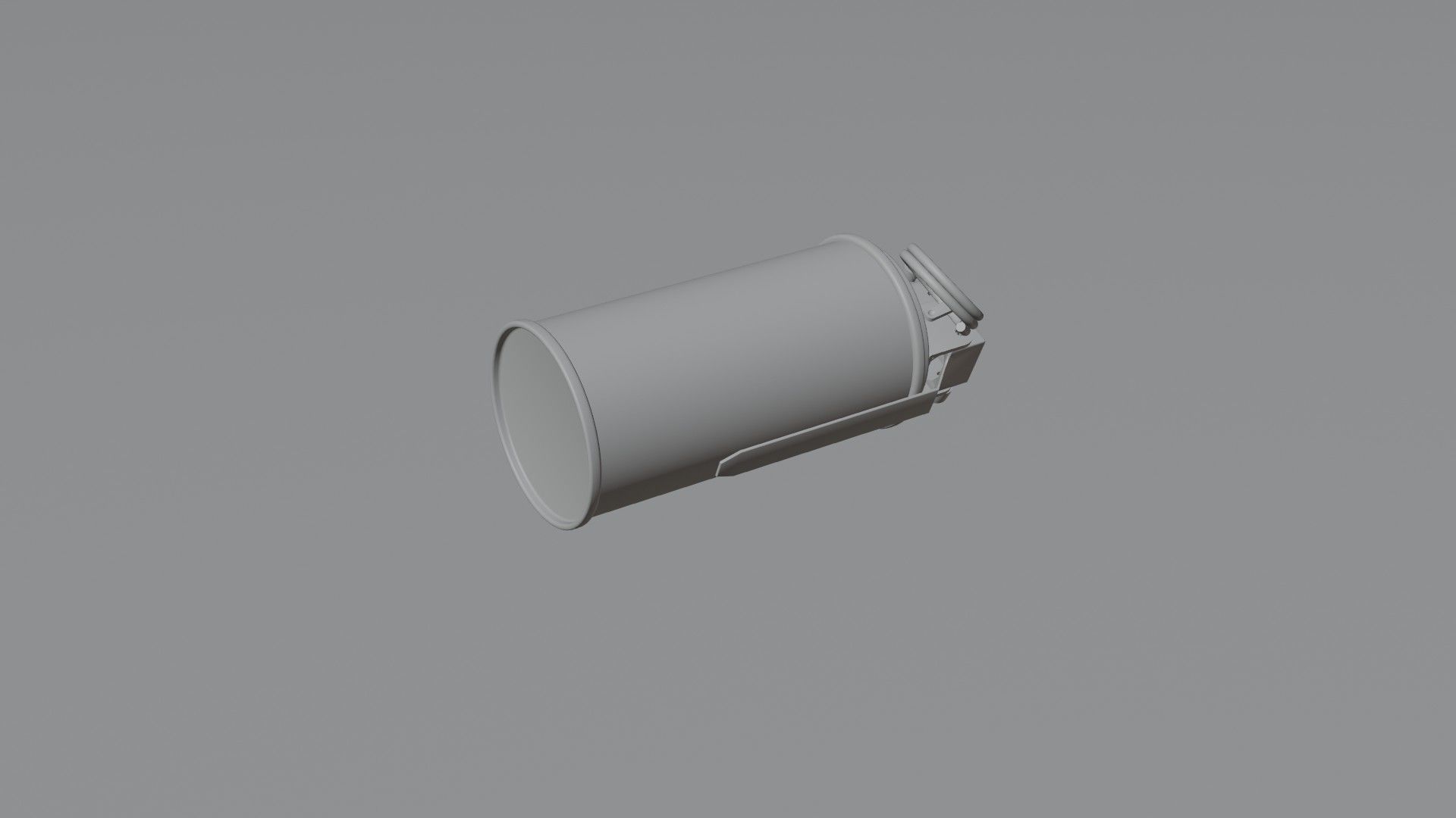 3D Smoke Grenade Military Model  Low-poly 3D model_15