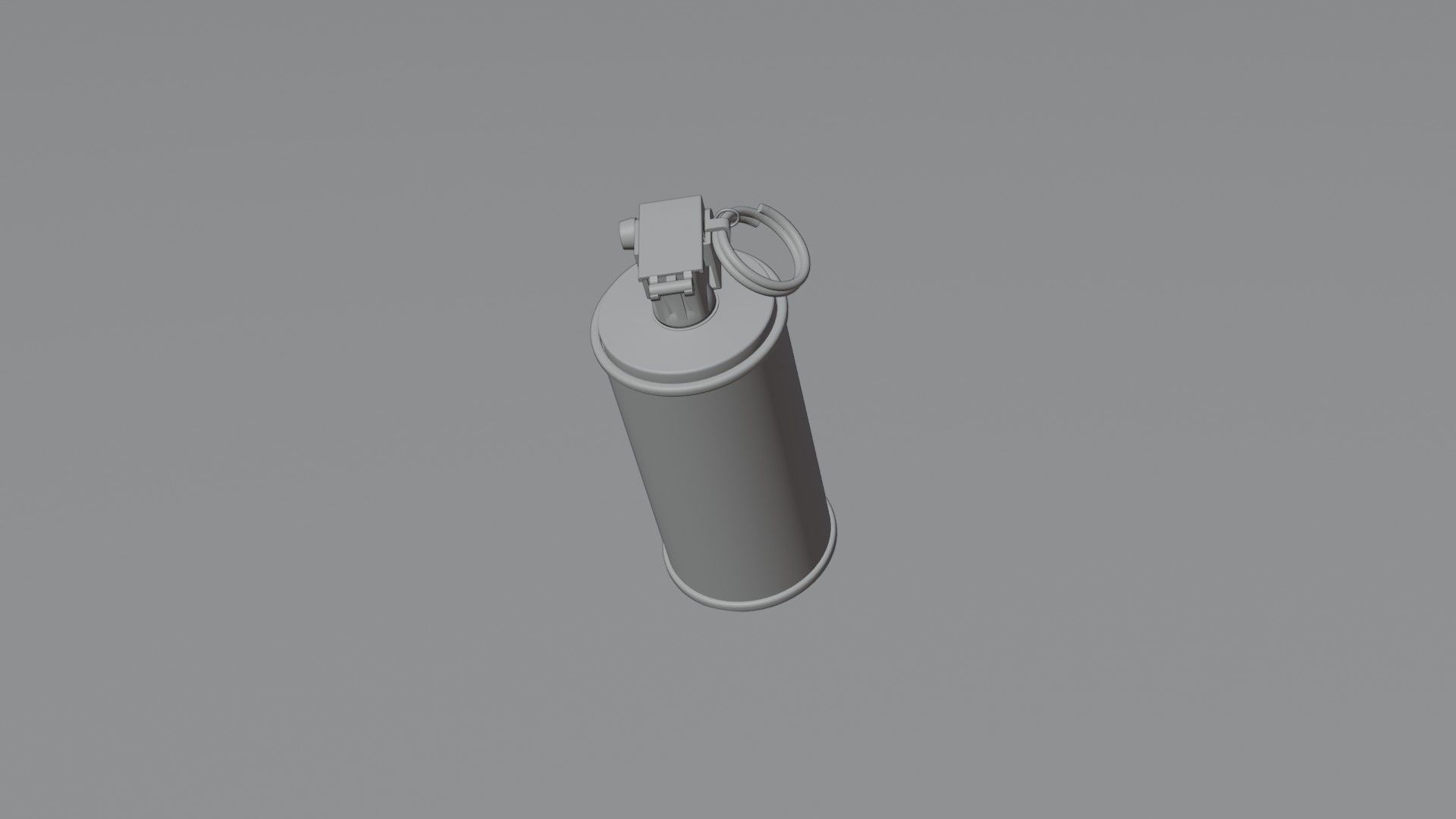 3D Smoke Grenade Military Model  Low-poly 3D model_14