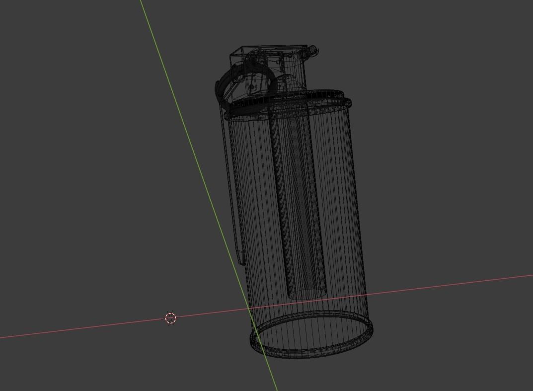 3D Smoke Grenade Military Model  Low-poly 3D model_21