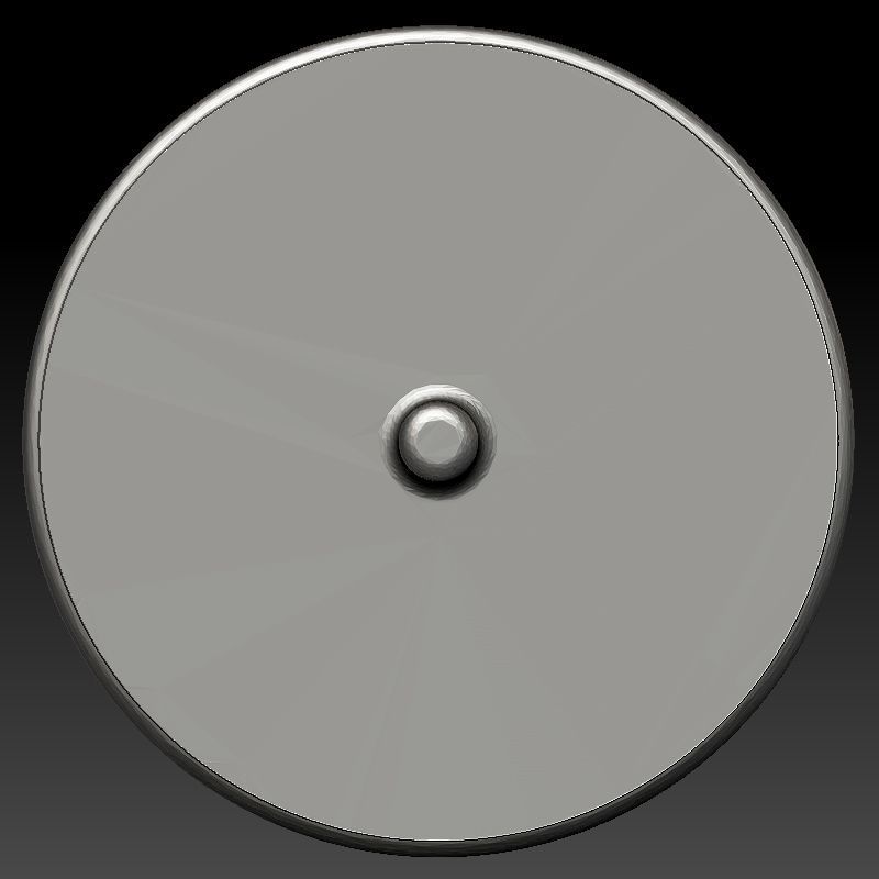 skull earrings 3D print model_6