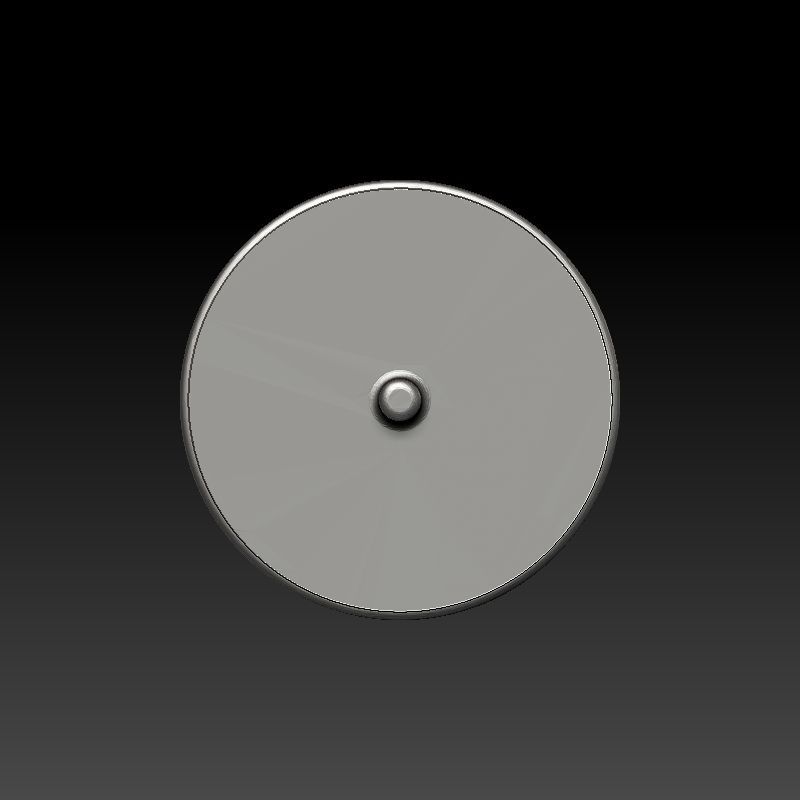 skull earrings 3D print model_25