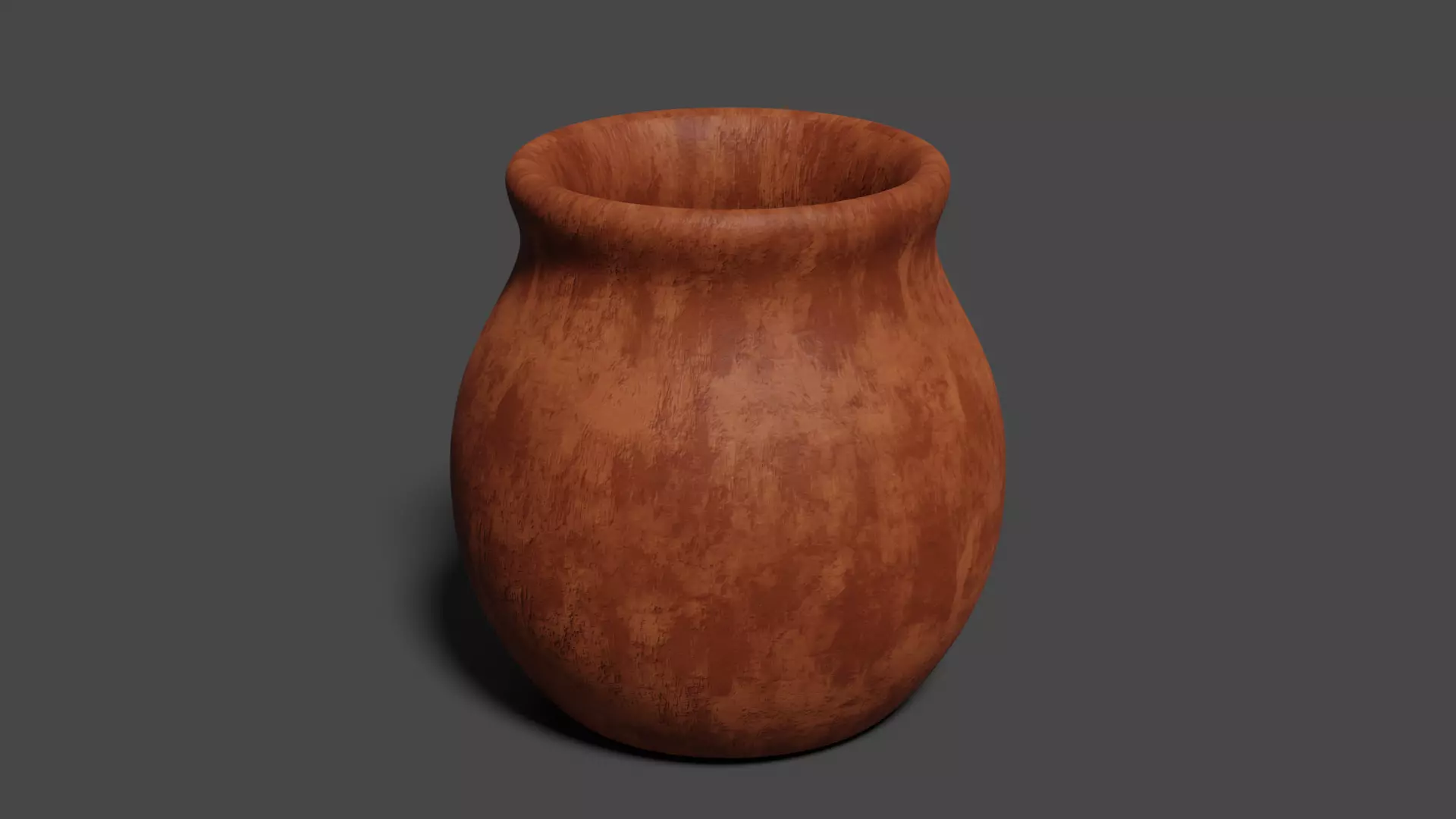 Ancient Vase Low-poly 3D model_0