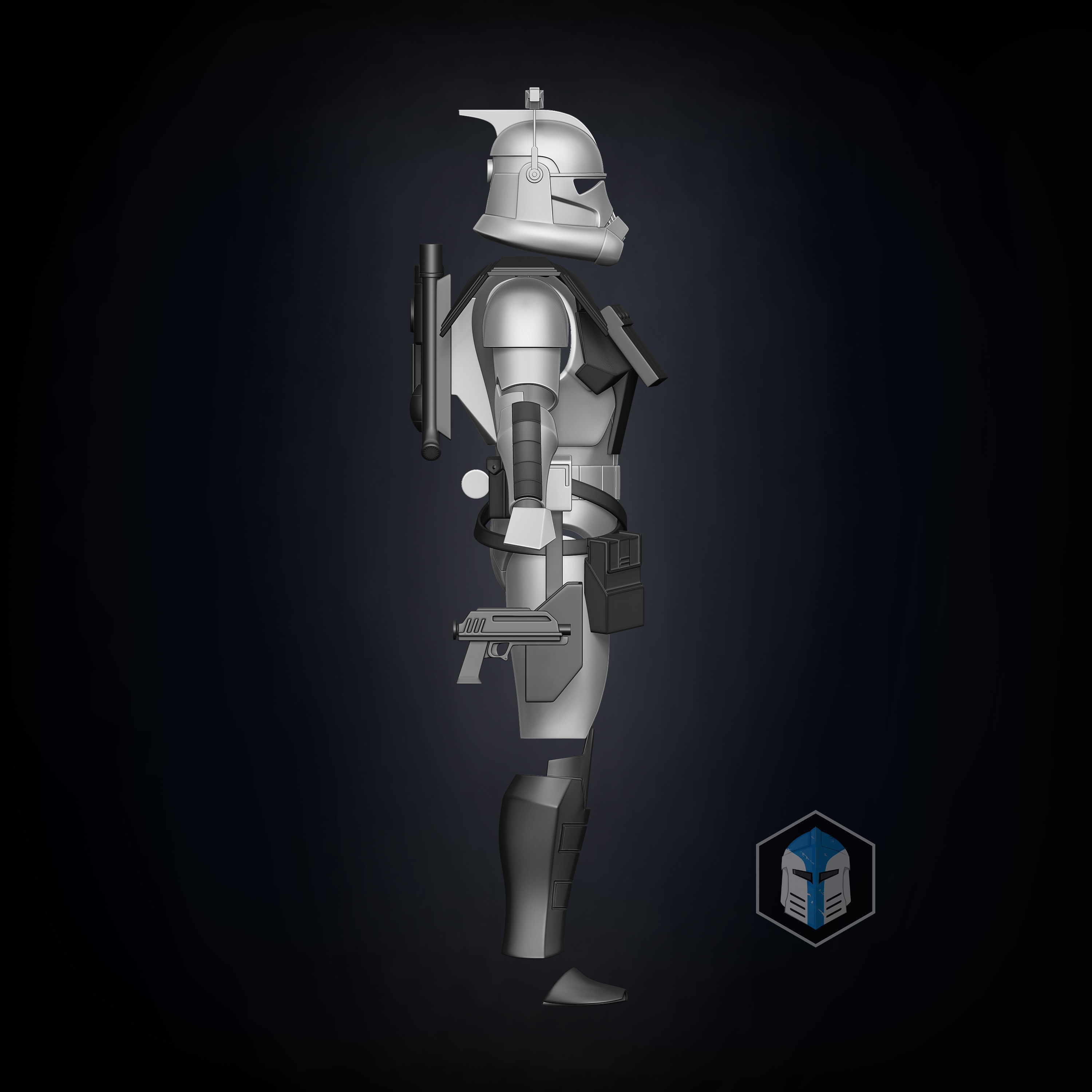 Animated ARC Trooper Armor Accessories 3D print model_3
