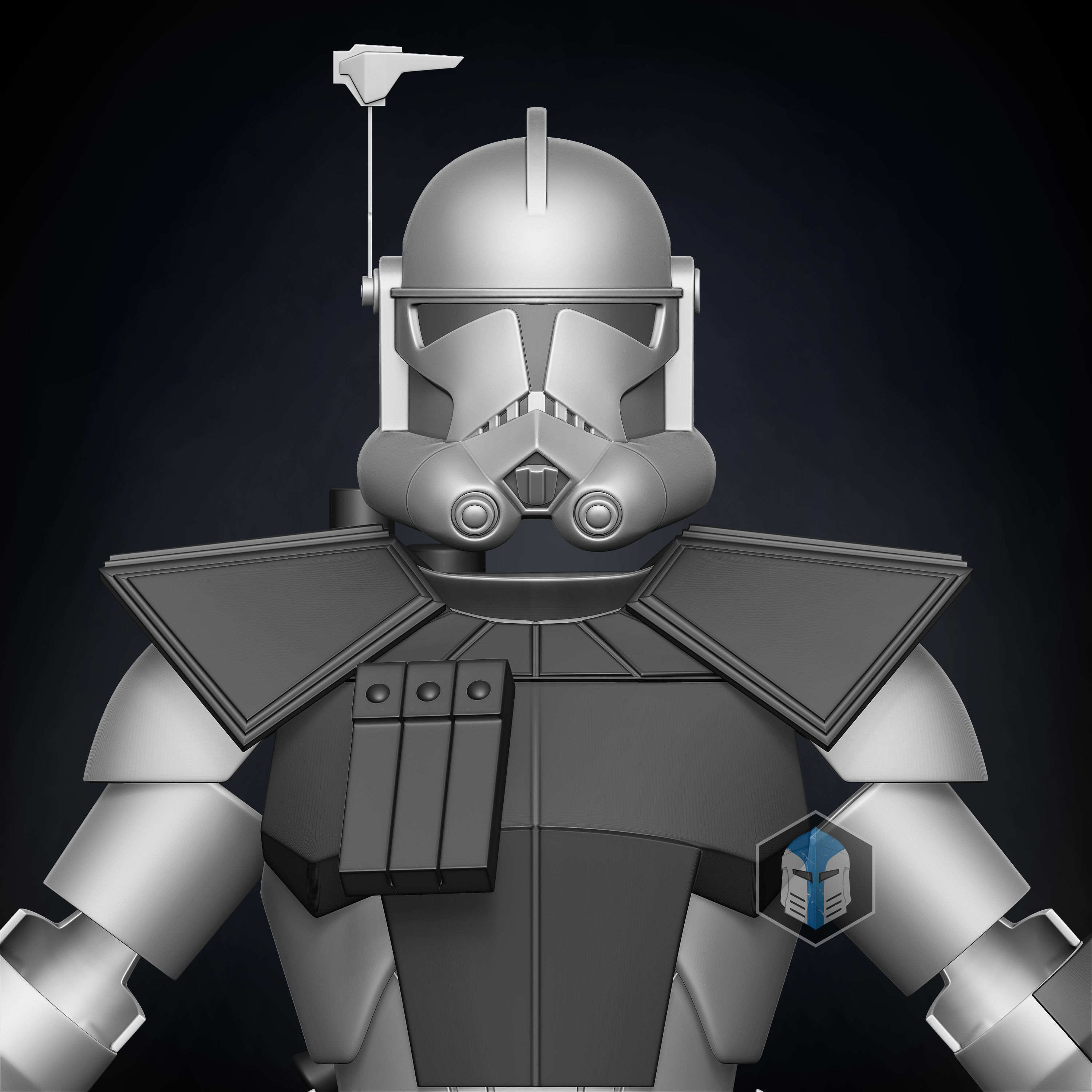 Animated ARC Trooper Armor Accessories 3D print model_2