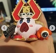 Kirby as Chaos Space Soldier Free 3D print model