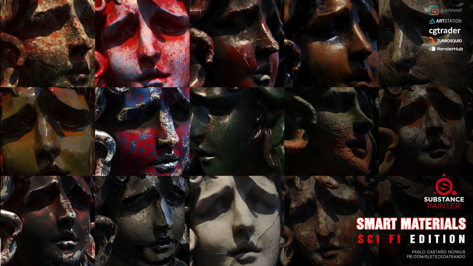 Substance Painter Smart Materials Sci Fi Edition Texture_1