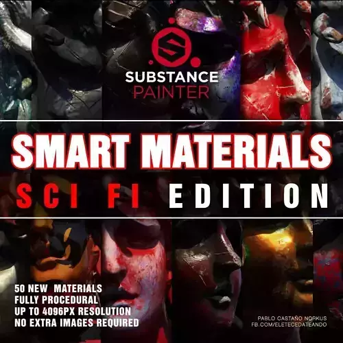 Substance Painter Smart Materials Sci Fi Edition