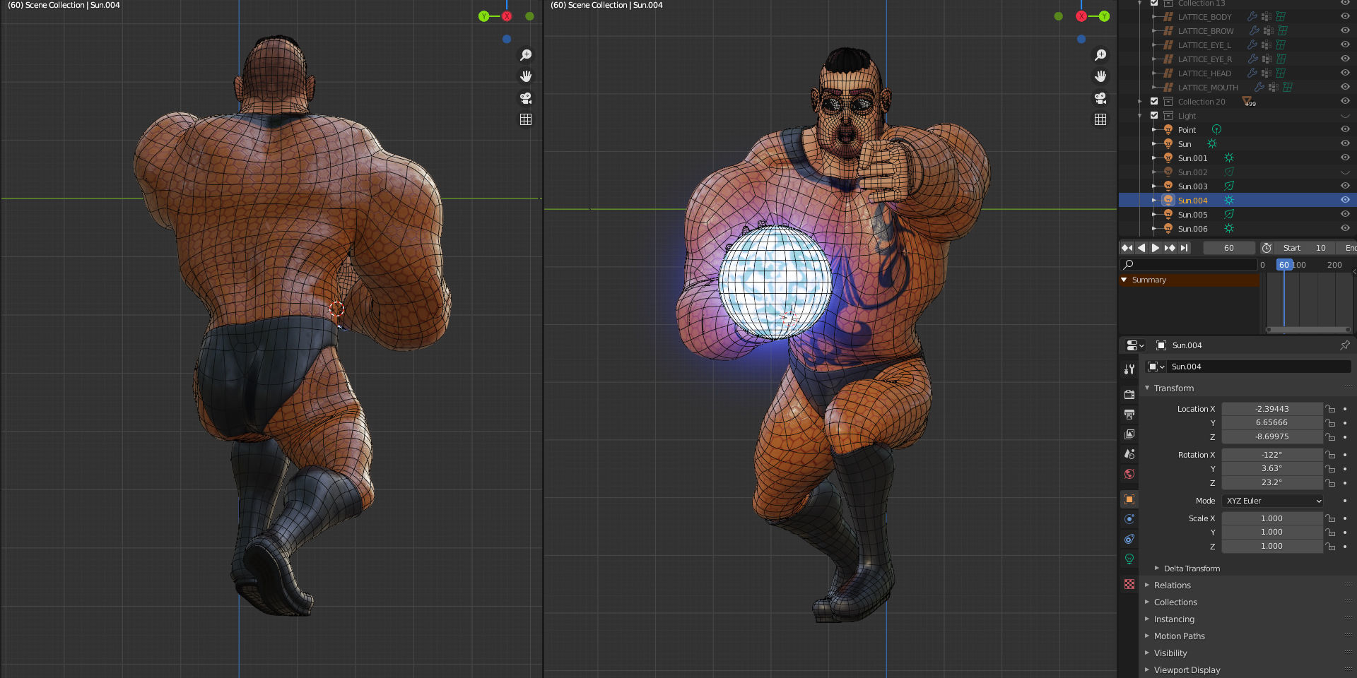 Rigged Stylized Character Man - Hecxa - Blender 3D model_12