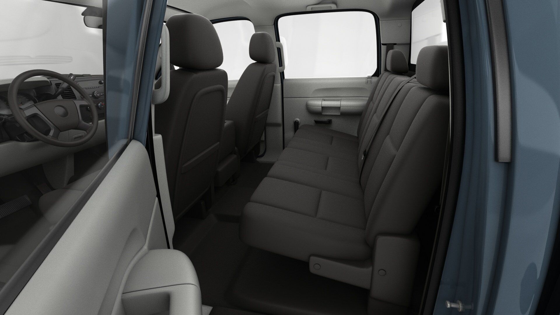 GENERIC CREW CAB PICKUP TRUCK 17 3D model_11