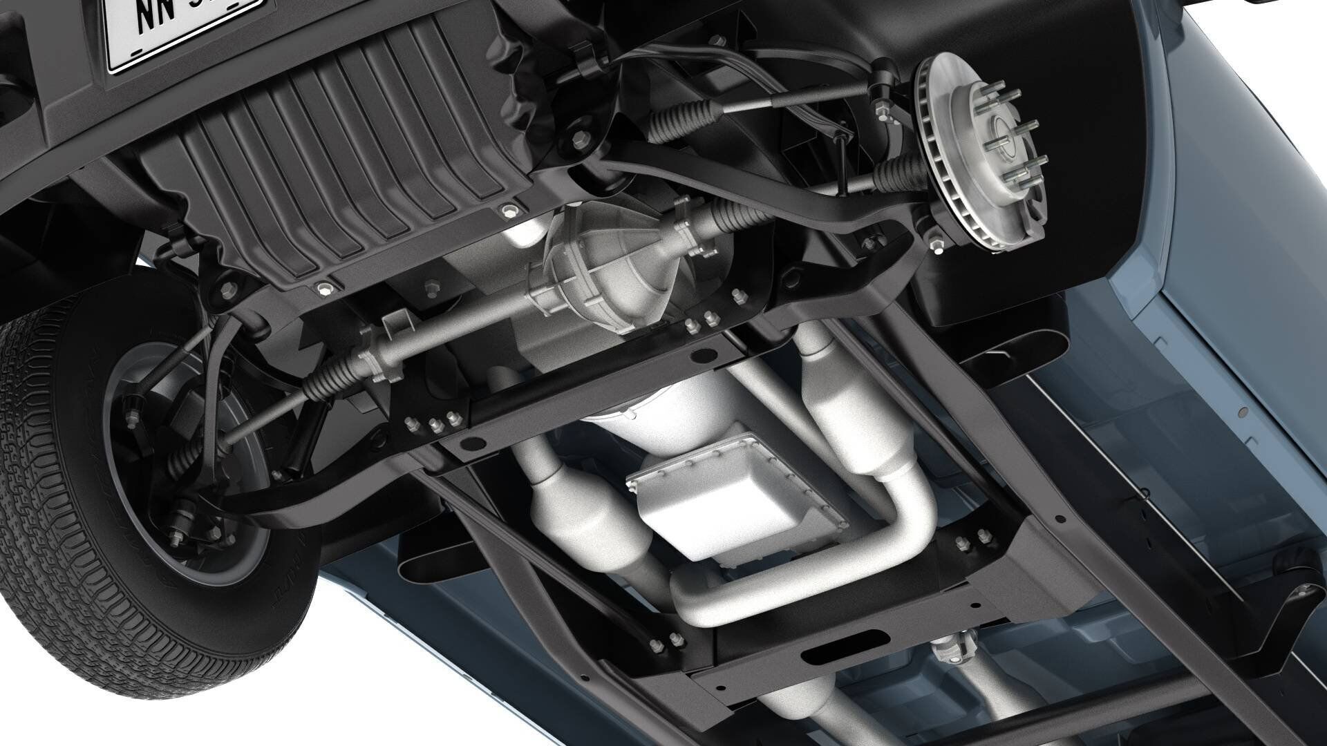 GENERIC CREW CAB PICKUP TRUCK 17 3D model_18