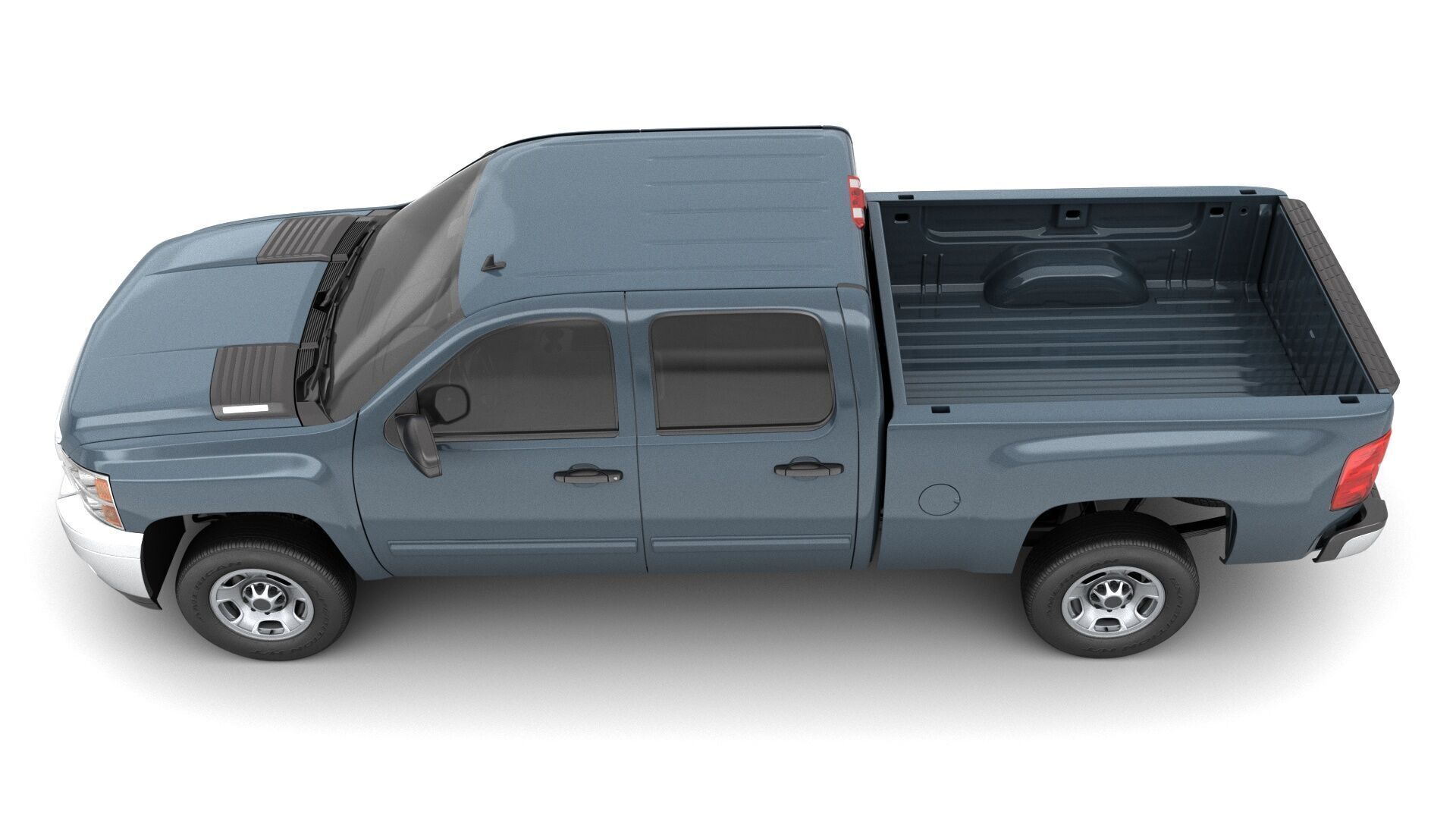 GENERIC CREW CAB PICKUP TRUCK 17 3D model_5