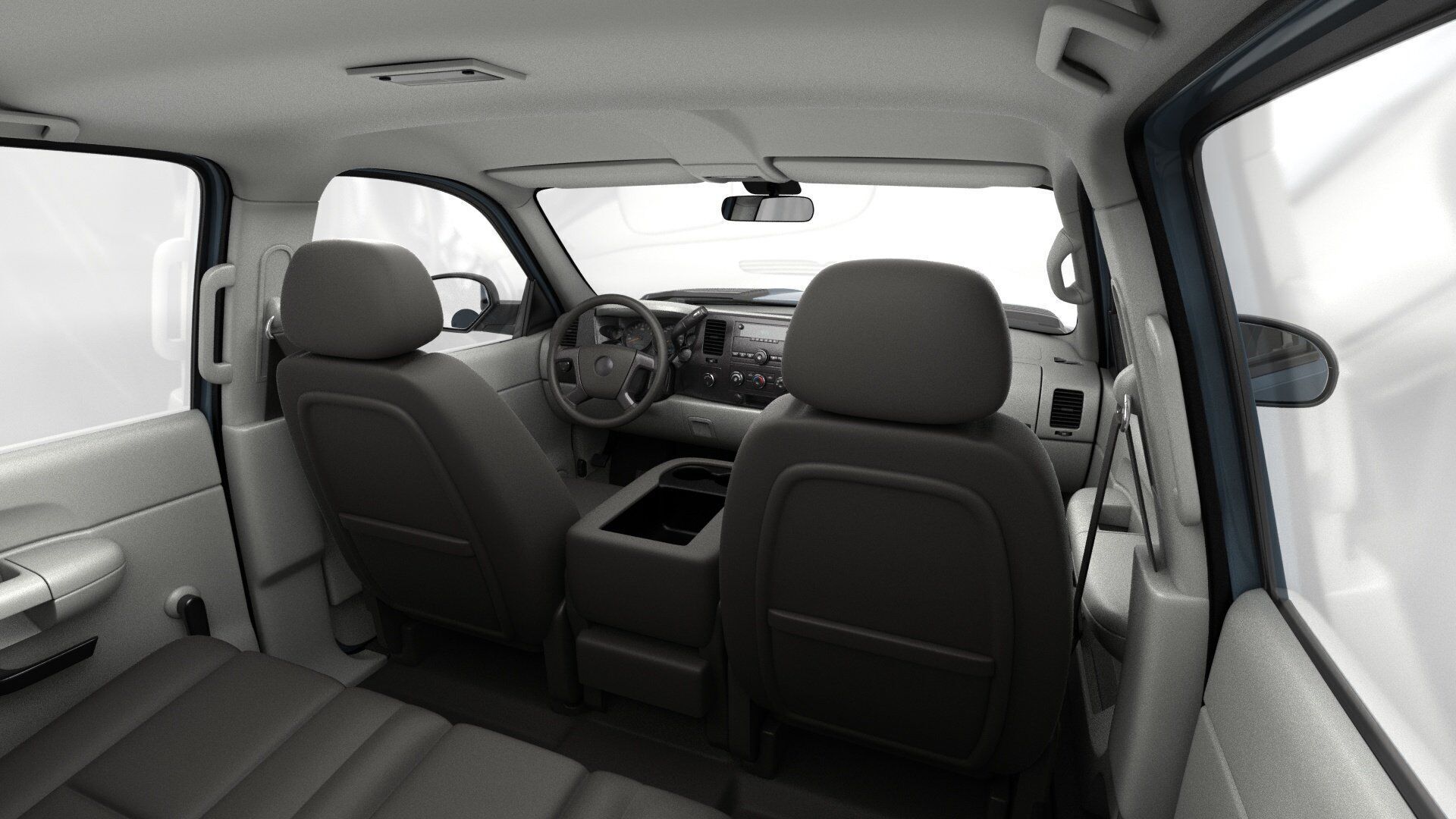 GENERIC CREW CAB PICKUP TRUCK 17 3D model_13