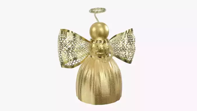 Christmas angel decoration 3D model