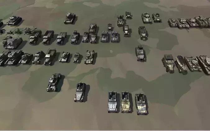 60 Low Poly models package