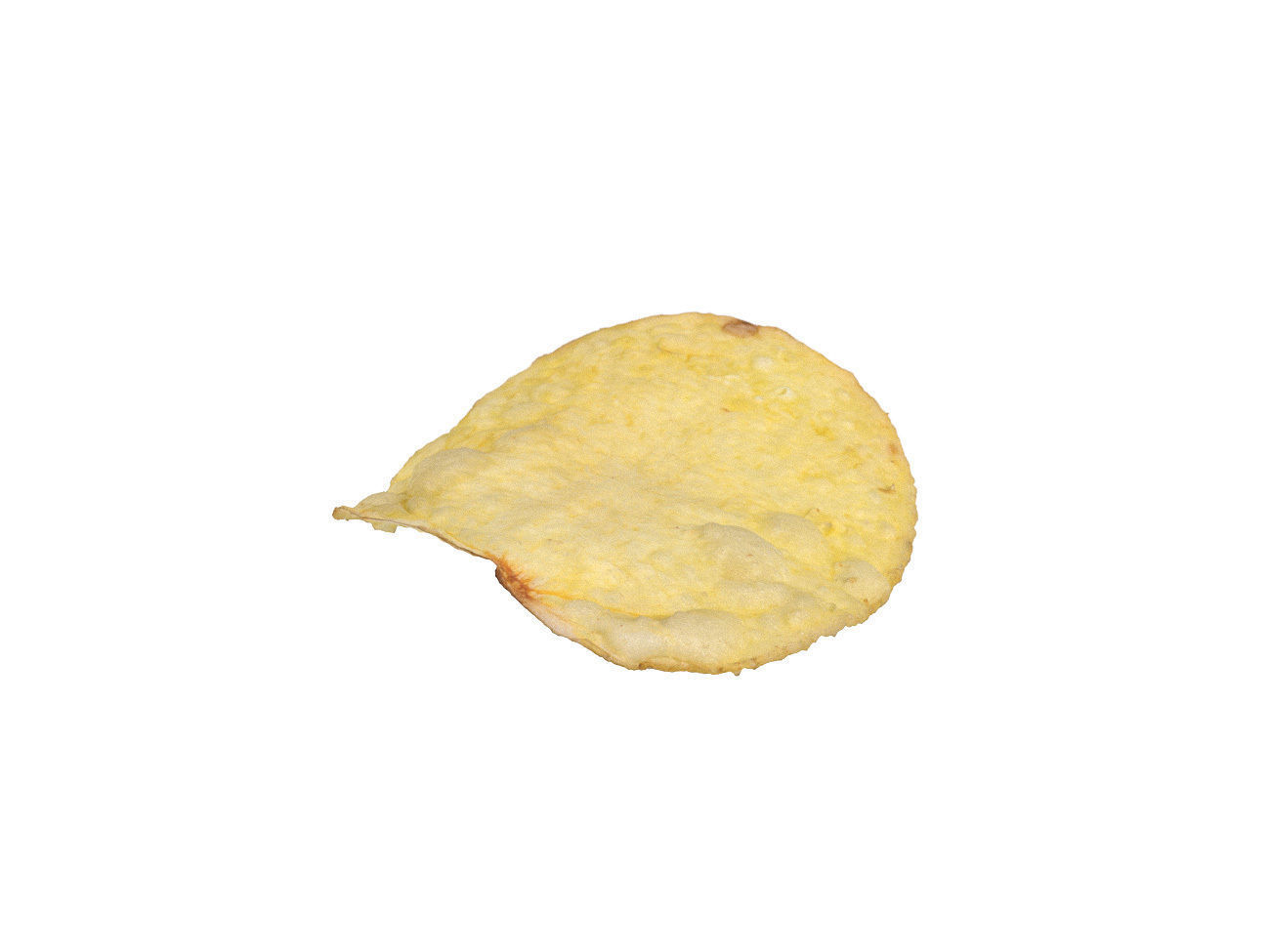 Photorealistic Potato Chip 3D Scan 3D model_4