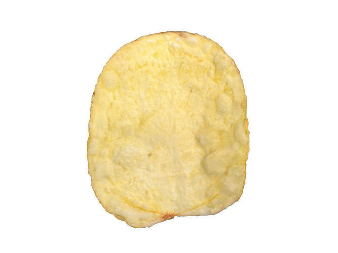 Photorealistic Potato Chip 3D Scan 3D model