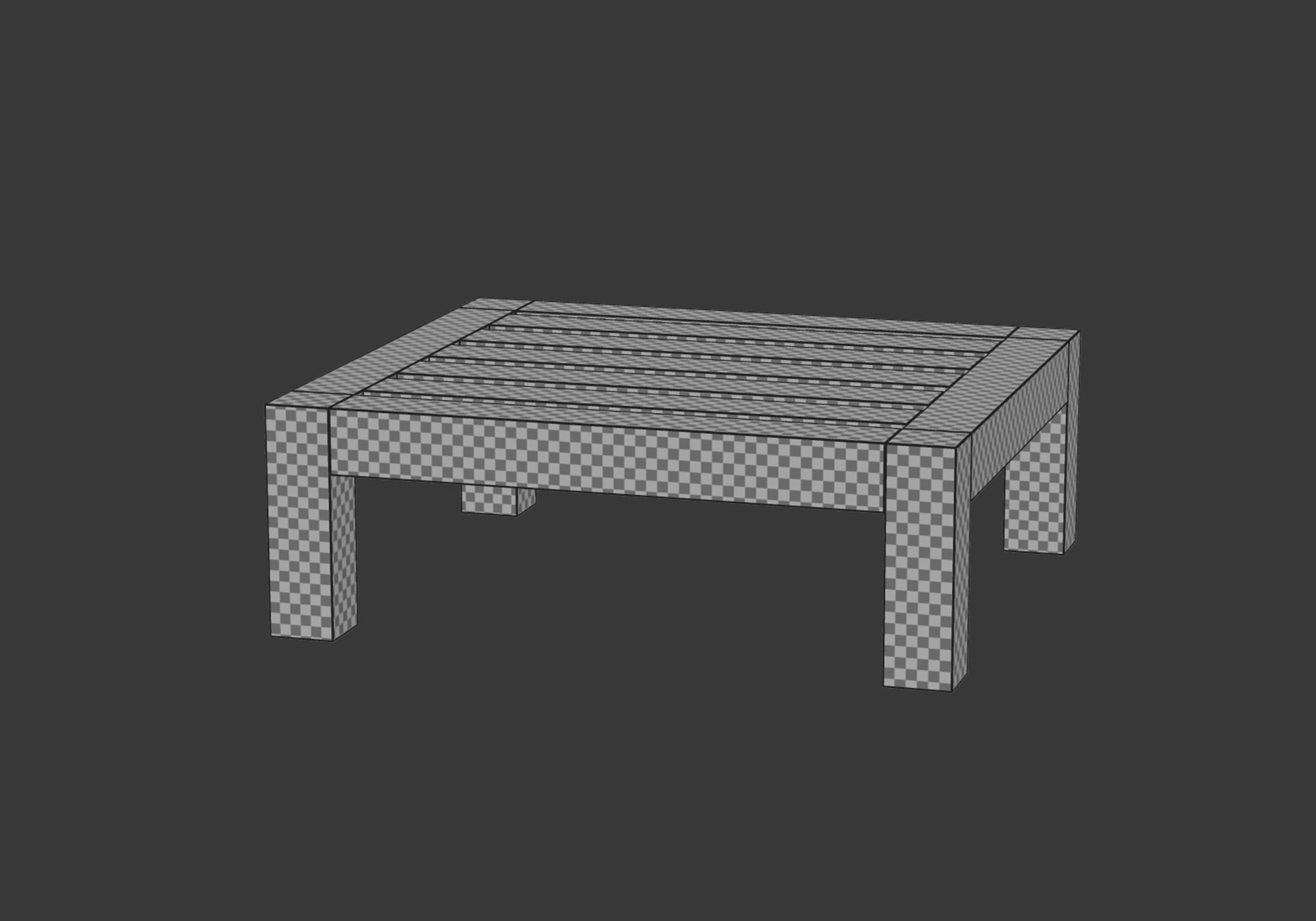 Lars coffee tables by Piet Boon  3D model_4