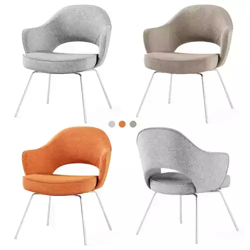 Saarinen Executive Armchair  3D model