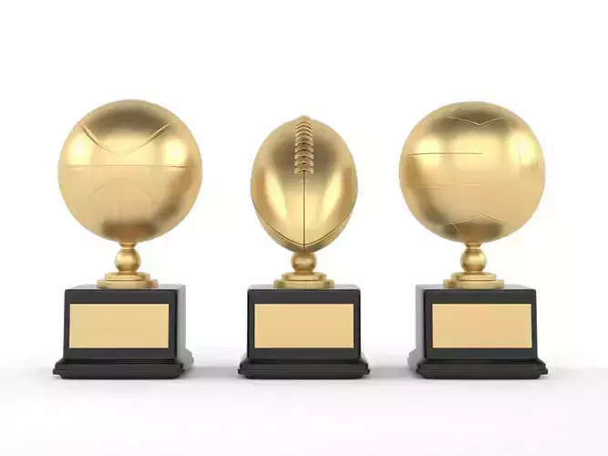 Trophy Cups 3D model
