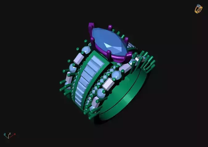 017 - Ladies Diamond Ring