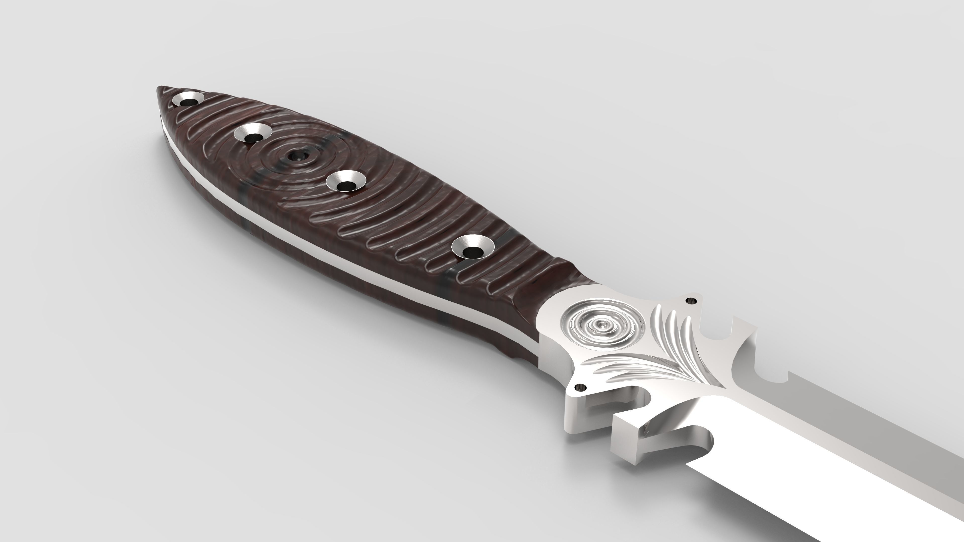 Hawkeyes Blade - Avengers 3D print model_4