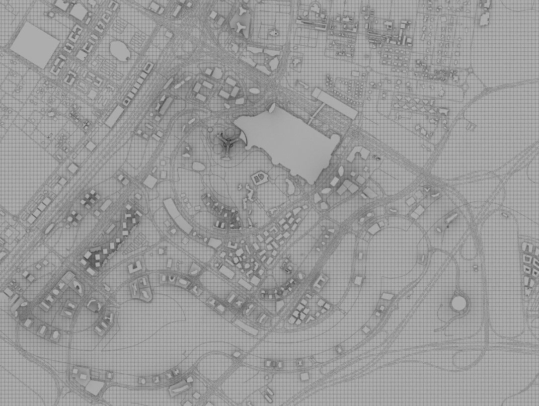 Business Bay Dubai United Arab Emirates 3D model_10