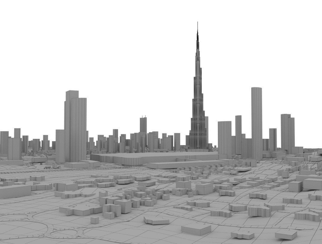 Business Bay Dubai United Arab Emirates 3D model_11