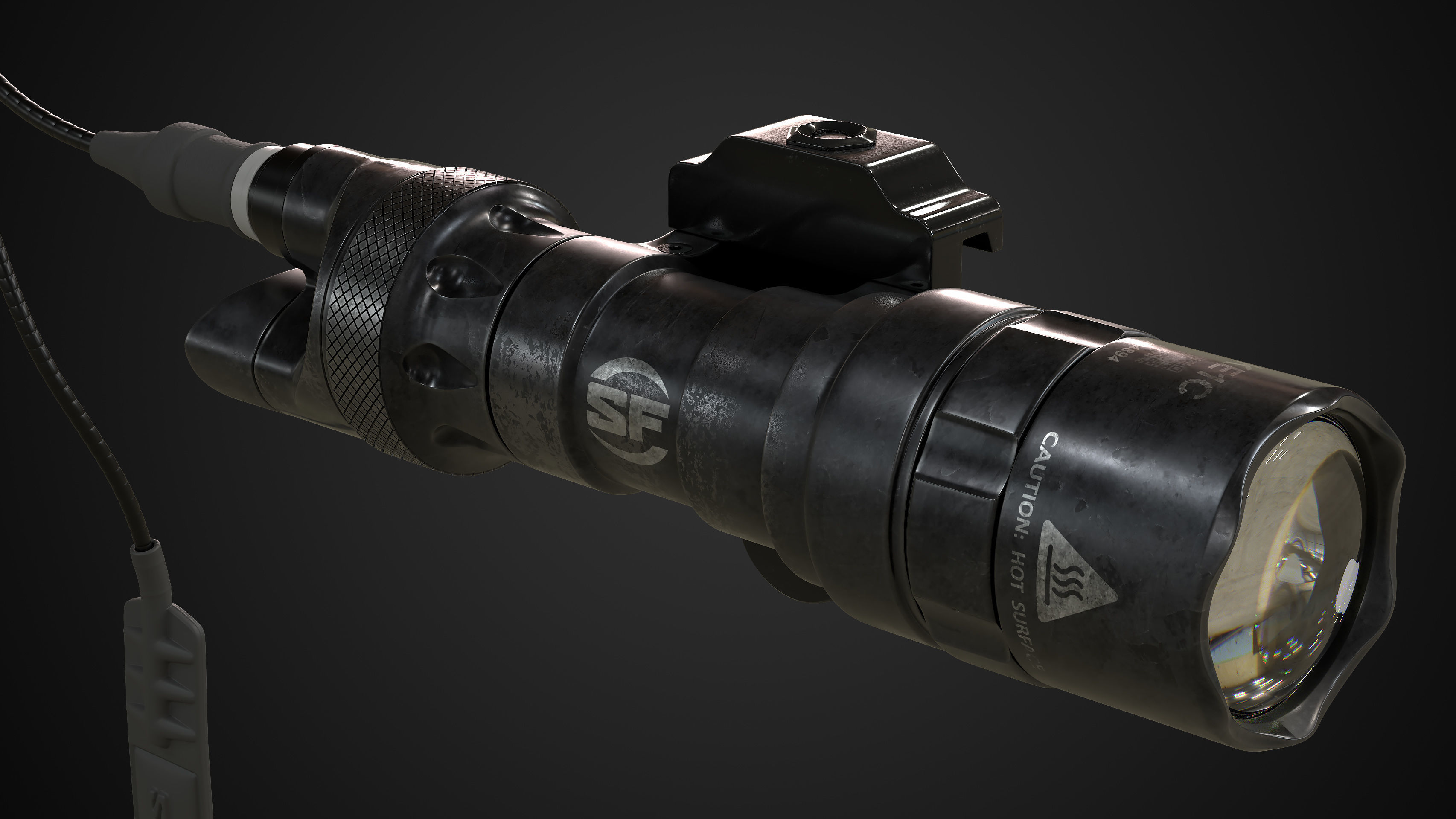 Surefire M322C Scout Light 3D model_6
