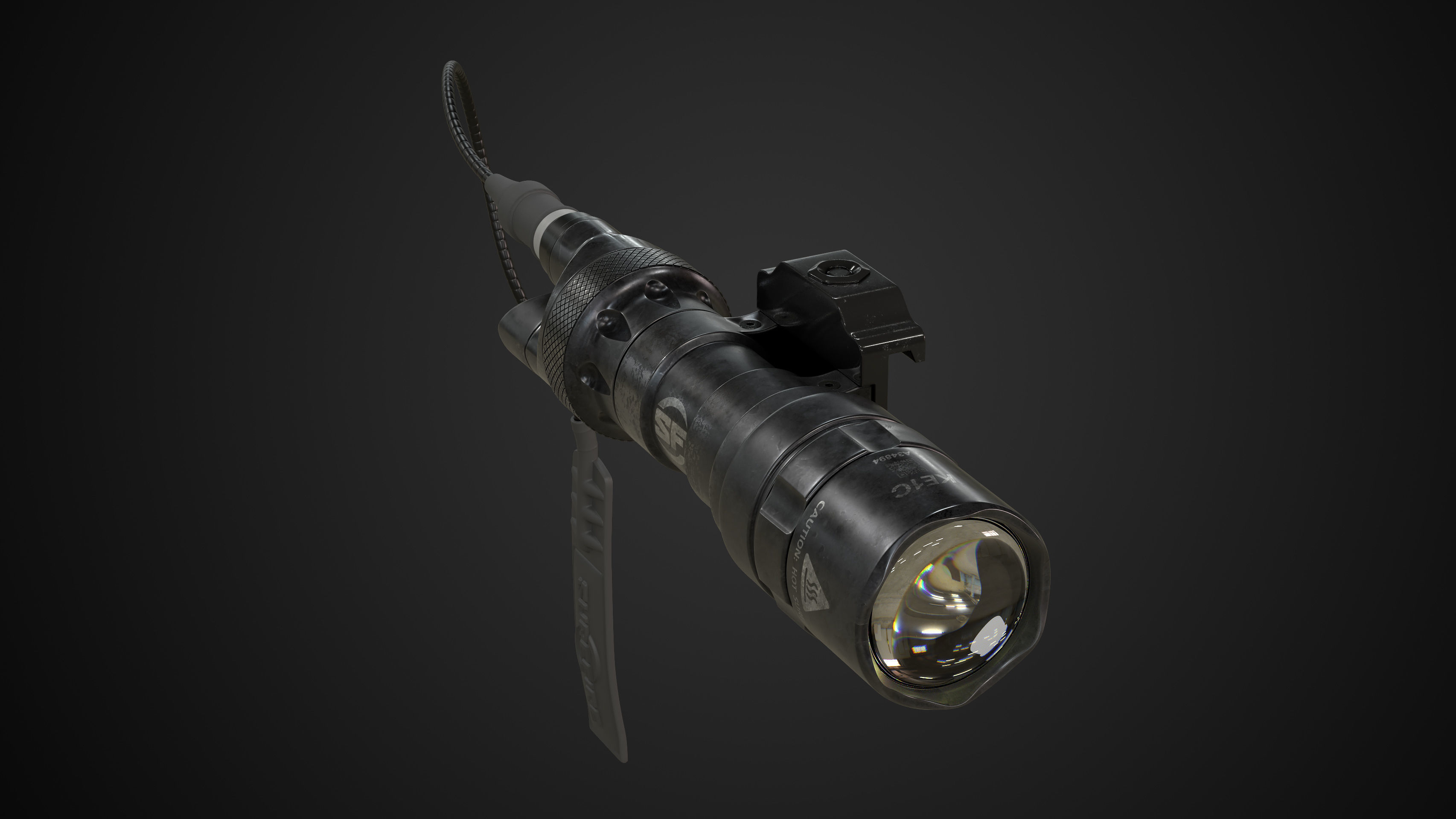 Surefire M322C Scout Light 3D model_1