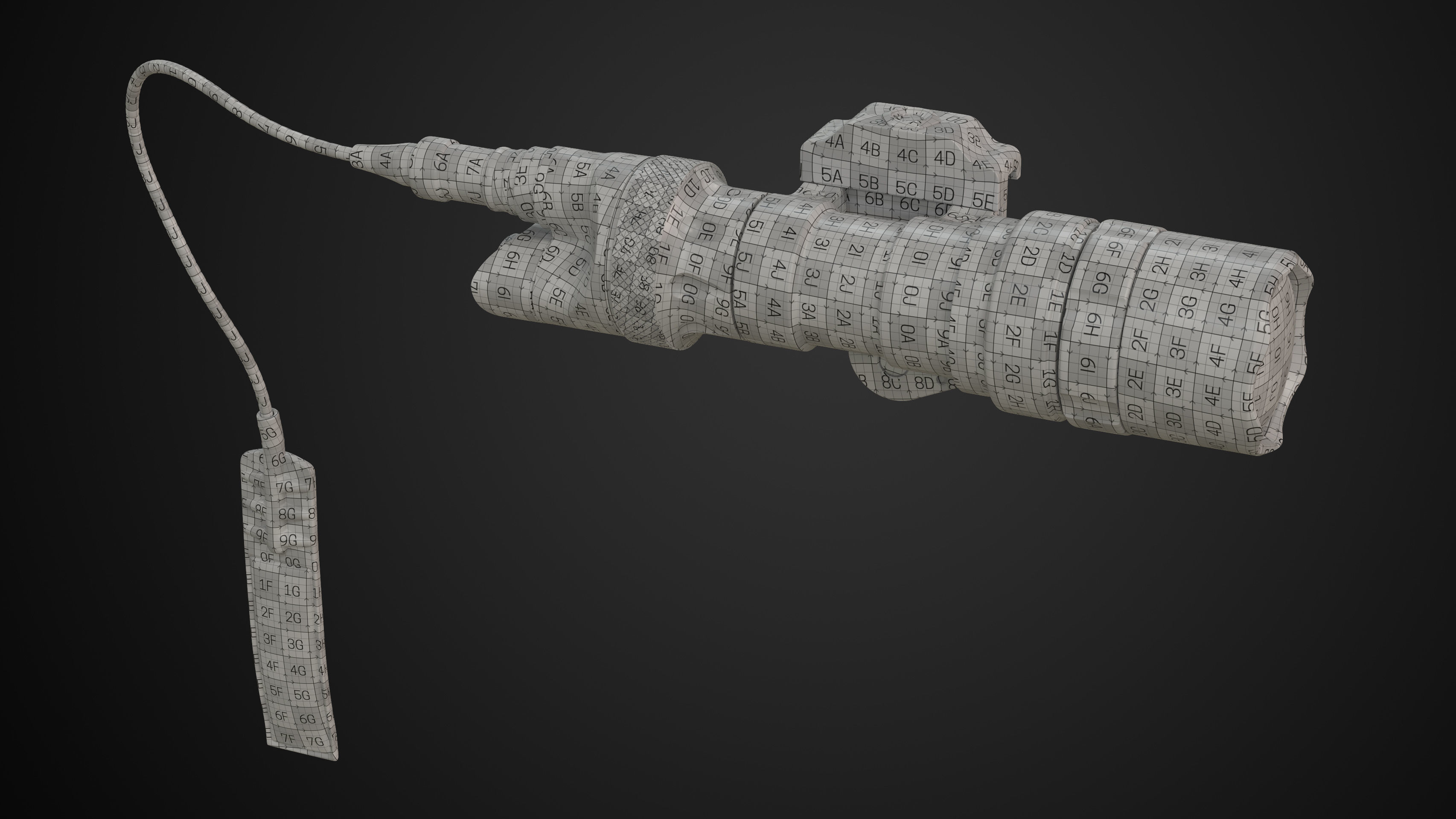 Surefire M322C Scout Light 3D model_16