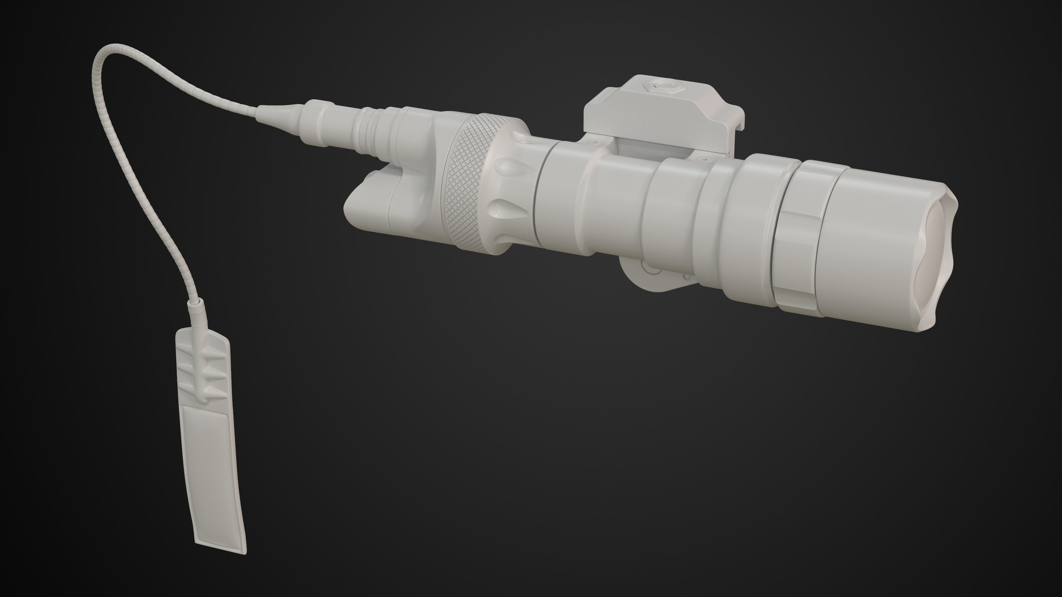 Surefire M322C Scout Light 3D model_7