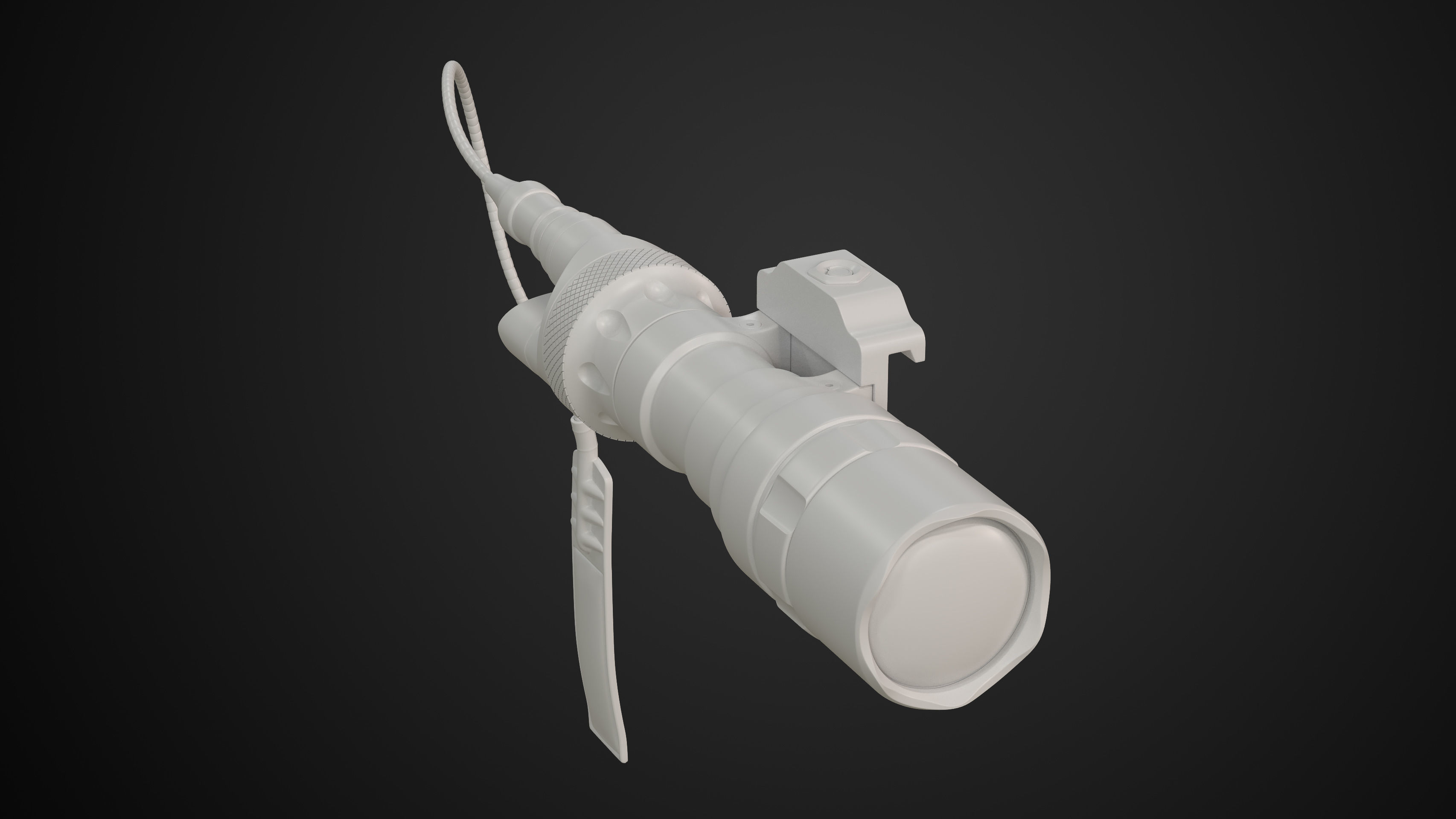 Surefire M322C Scout Light 3D model_8
