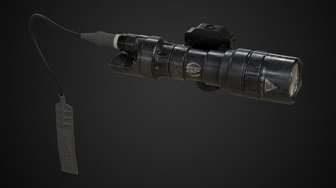 Surefire M322C Scout Light 3D model