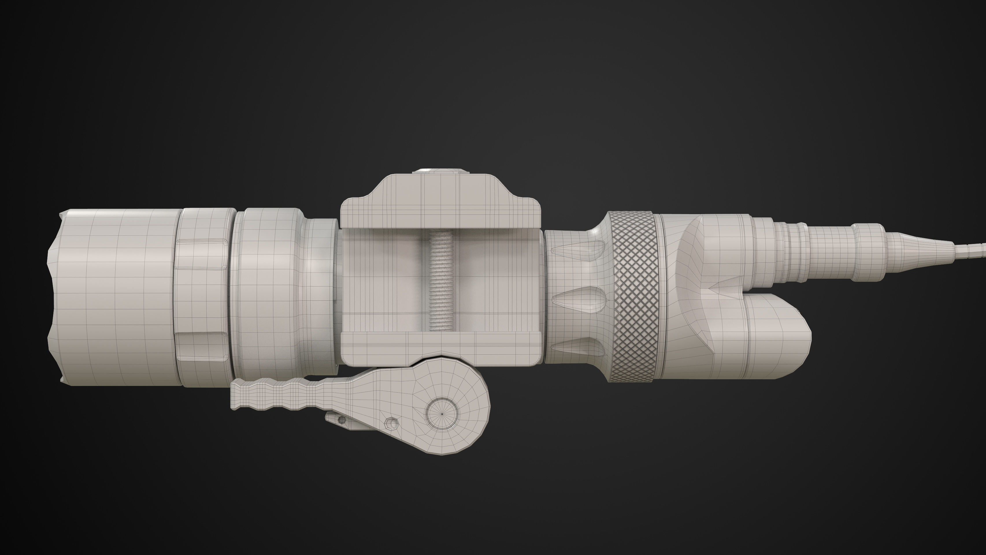 Surefire M322C Scout Light 3D model_25