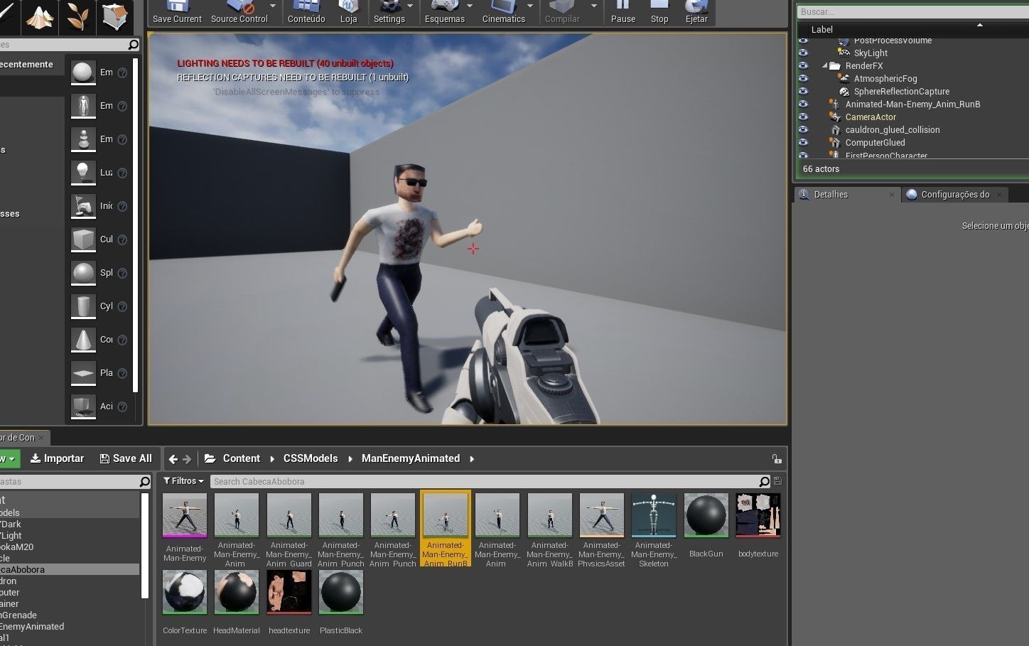 Animated Man Enemy - Unreal and Unity Low-poly 3D model_4