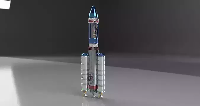 Rocket 3D model