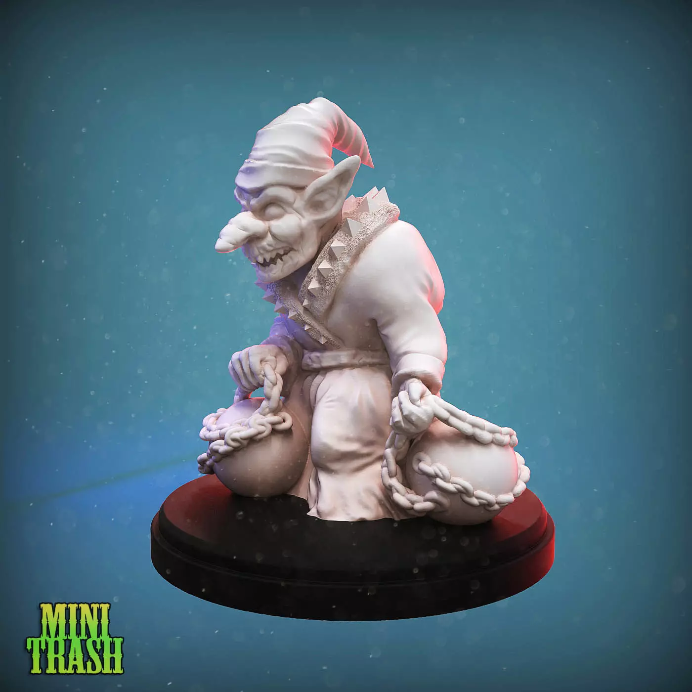 Gremlin thrower miniature Free 3D print model