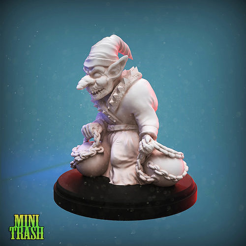 Gremlin thrower miniature Free 3D print model