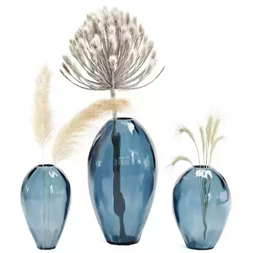 Pampas Bouquet 3D model