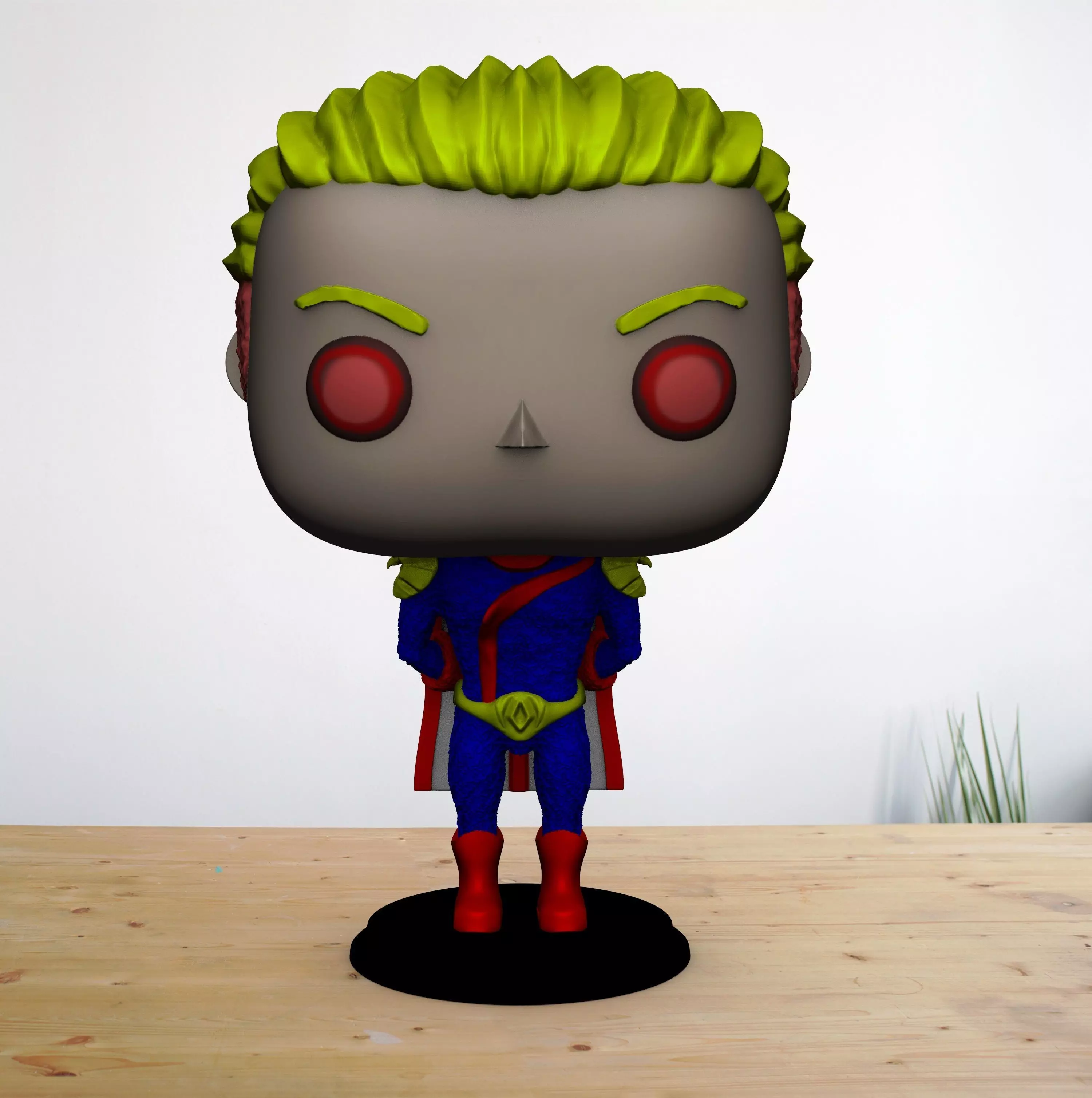 Homelander PopFunko 3D print model_0