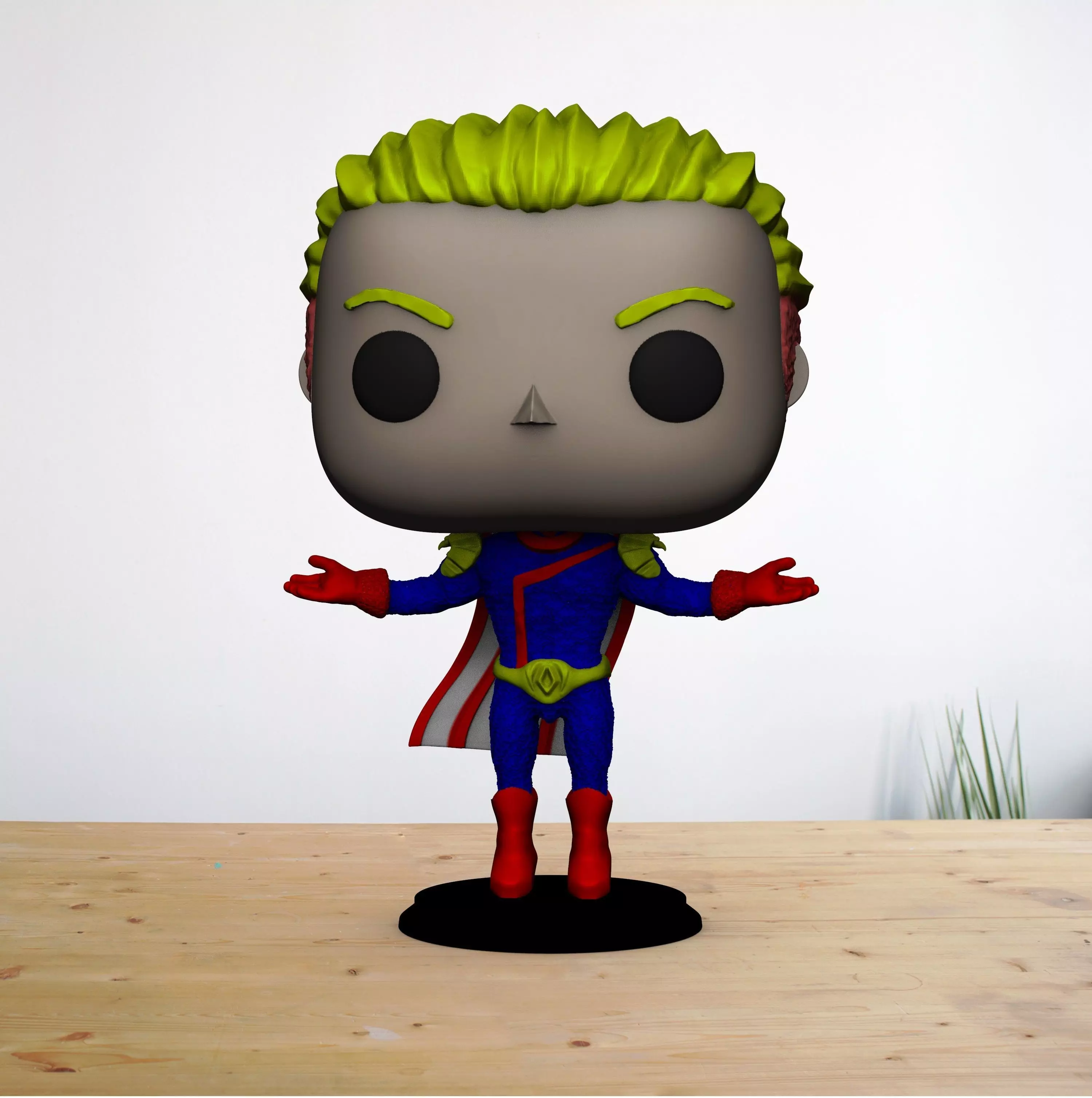 Homelander Flying PopFunko 3D print model_0