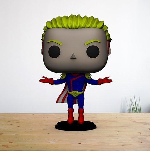 Homelander Flying PopFunko 3D print model
