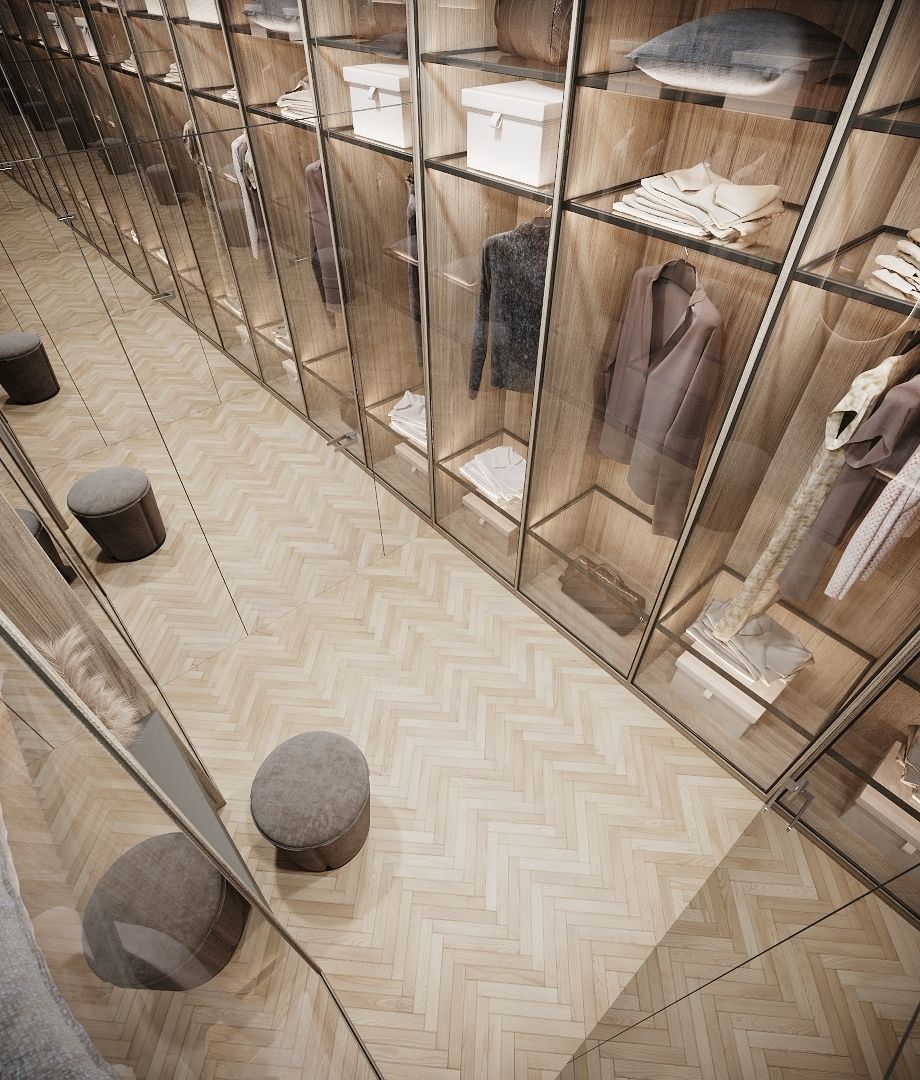 Dressing Room in Bedroom Corona 3D model_3