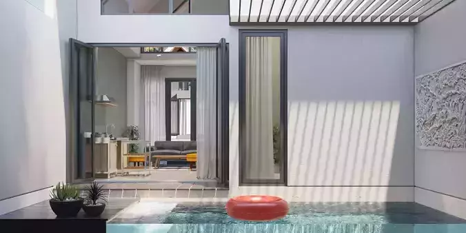 Tropical Swiming Pool