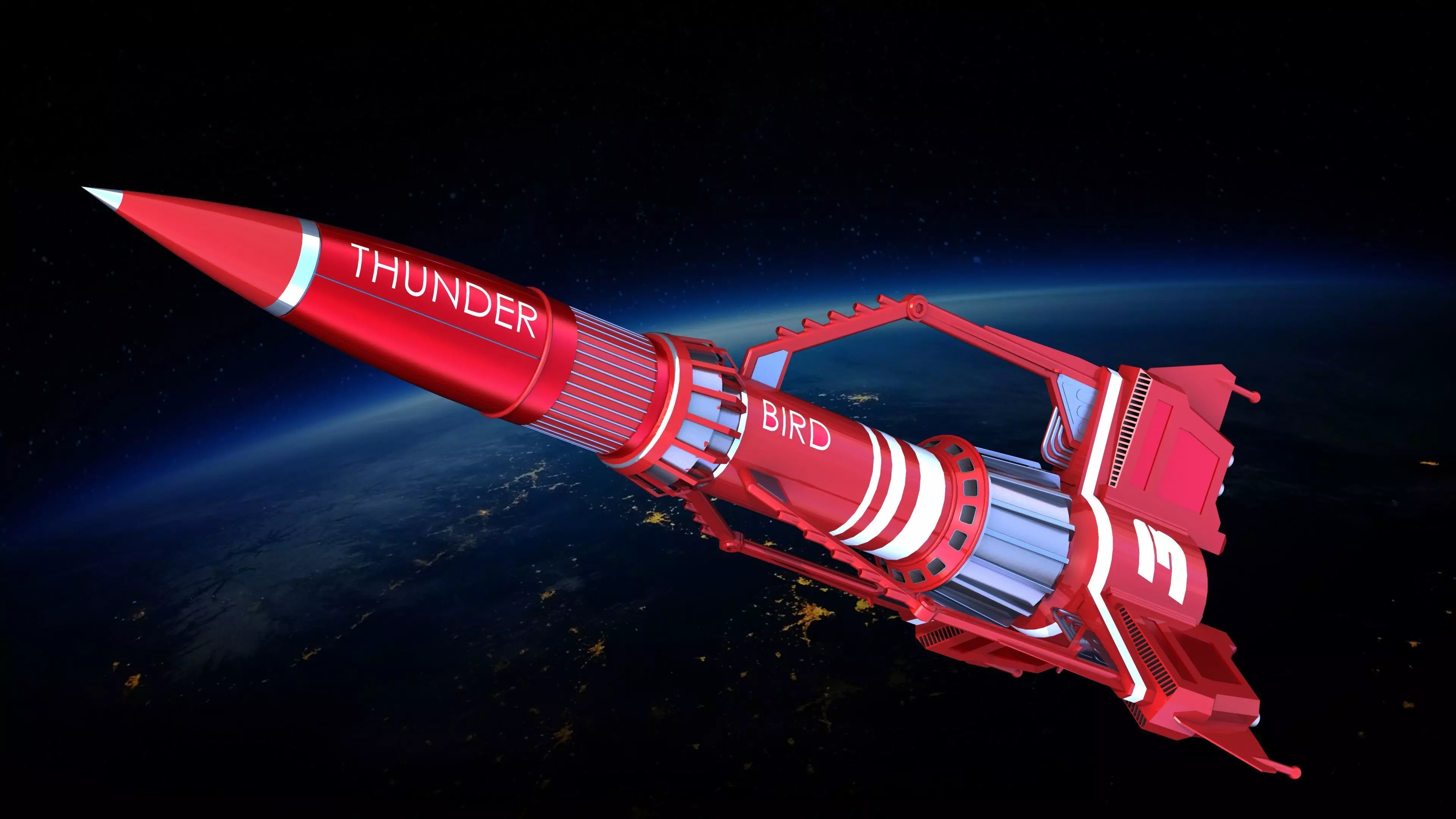 Rocket TB 3D model_0