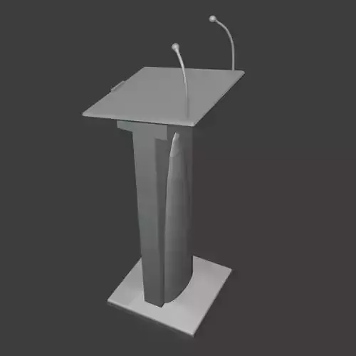 Podium Tribune stand Free 3D model
