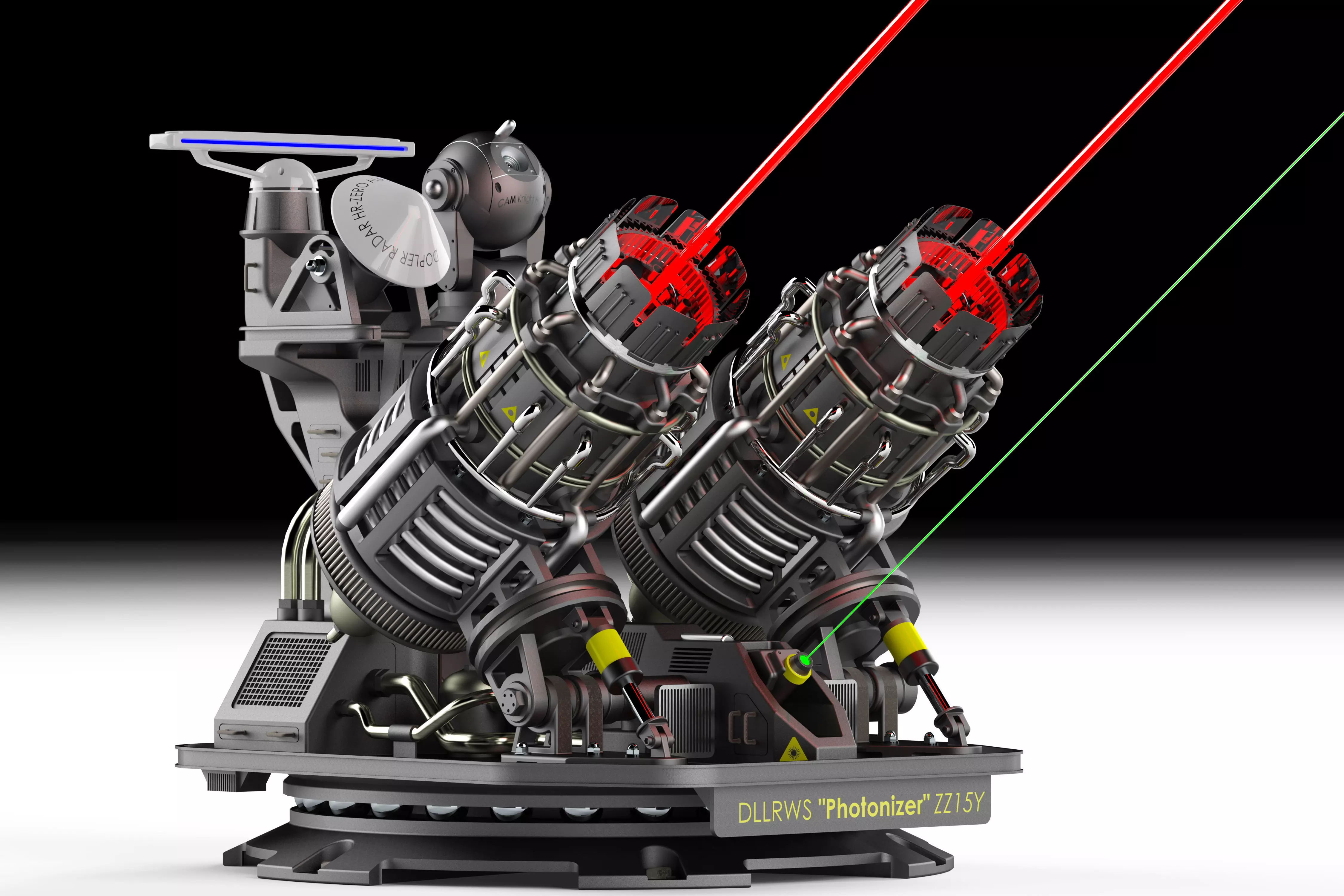 DLLRWS The Photonizer Low-poly 3D model_0